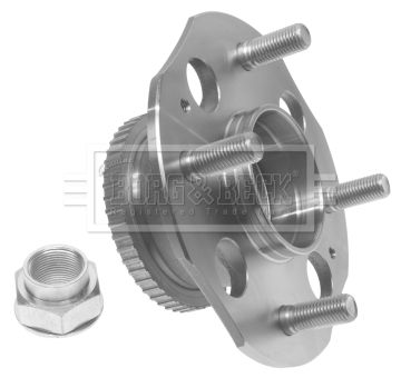 BORG & BECK Комплект подшипника ступицы колеса BWK754